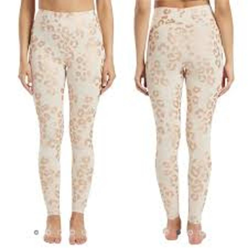 Spiritual Gangster Essential High Waist Leggings Womens Medium Rose Gold Cheetah